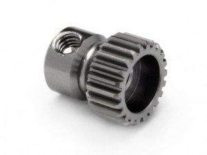 PINION GEAR 22 TOOTH ALUMINUM (64PITCH/0.4M)