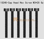 Cap Head Hex Screw 6pcM3*28