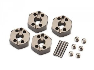 ALUMINUM LOCKING HEX WHEEL HUB (12mm/4pcs)