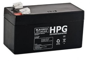 Bezobsługowy akumulator żelowy Pb 12V 1,2Ah