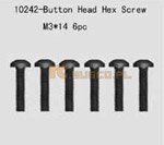Button Head Hes Screw 6pcsM3*14