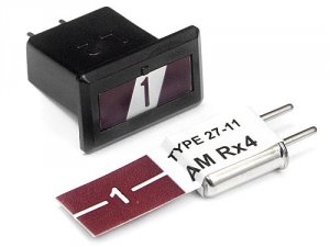CRYSTAL SET (BROWN A1/AM-26.995 MHZ)