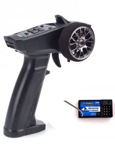 Aparatura samochodowa TURBO RACING 3CH 2,4 GHZ Miniaturowa