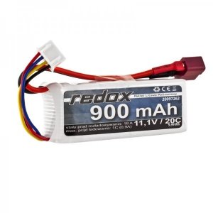 Akumulator Redox 900 mAh 11,1V 20C - pakiet LiPo