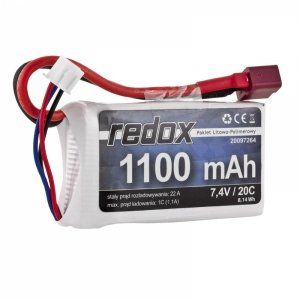 Redox 1100 mAh 7,4V 20C - pakiet LiPo