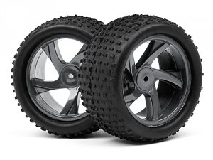 Koła 1/18 Truggy Wheel and Tyre Assembly (Ion XT)