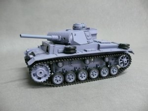 Czołg German Panzer III ausf. L 1:16 Dym Dźwięk