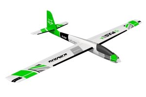 Motoszybowiec PULSE 2200 V2 ARF - 220cm rozpiętości, 6 serw, silnik i regulator 50A