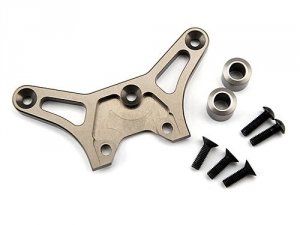 ALUMINUM FRONT UPPER BRACE (HARD ANODIZED)