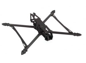 Rama drona FPV carbon 9 cali 387mm z ramionami grubości 6mm włókno węglowe