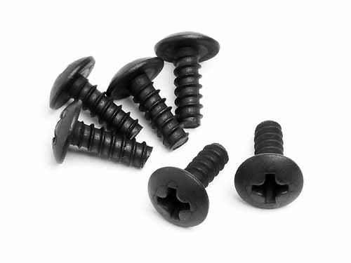 Round Head Screw M3x8mm (6Pcs)