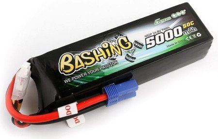 Akumulator LiPo Gens Ace Bashing 5000mAh 14,8V 50C 