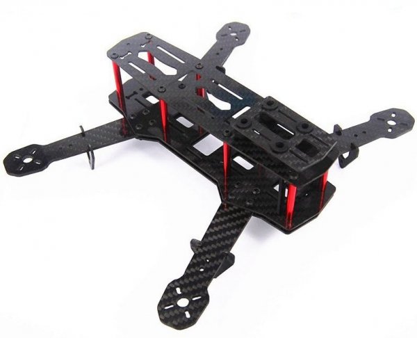 Rama Carbon QAV 250 Mini Quadcopter FPV z amortyzacją ZMR-250