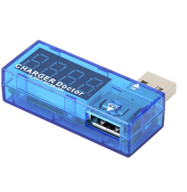 Miernik USB LC19 - pomiar prądu i napięcia portu USB