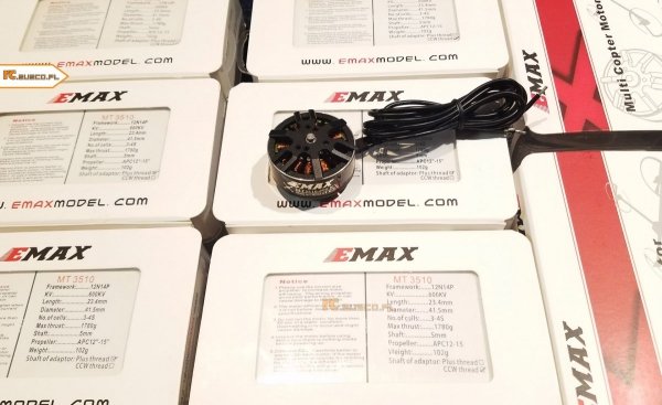 EMAX MT3510PLUS - silnik 3F