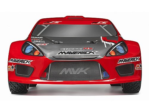 Maverick Strada Red RX 1/10 RTR Bezszotkowa Electric Rally Car Brushless