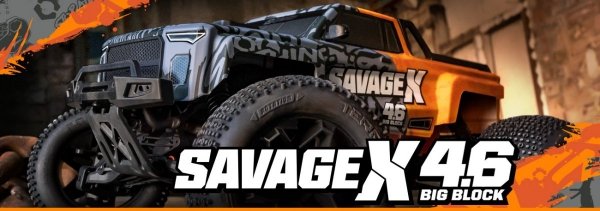 HPI SAVAGE X 4.6 NITRO Spalinowy monster truck rc