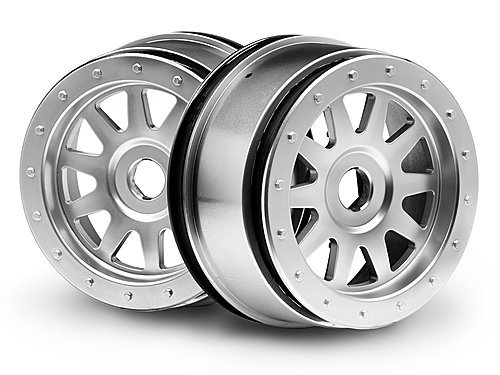 TR-10 GLUE-LOCK WHEEL MATTE CHROME (120x60mm/2pcs)