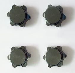 Aluminiowe nakrętki do kół M12 4P skala 1:8 - T10051