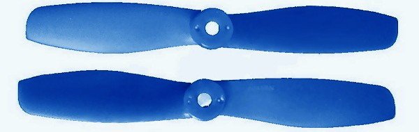 GEMFAN: Śmigła Gemfan Glass Fiber Nylon Bullnose 3.5x4.5 ciemny niebieski  (2xCW+2xCCW)