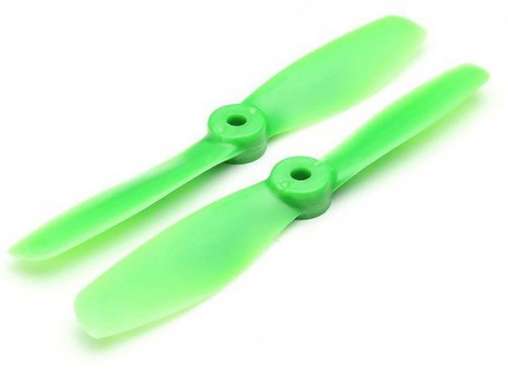 Śmigła Gemfan PC 2 Blade Bullnose 6x4 zielone (2xCW + 2xCCW)