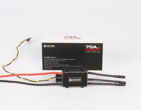 Regulator ESC FLAME 70A LV 4-6S do dron wyścigowych . Na zamówienie.