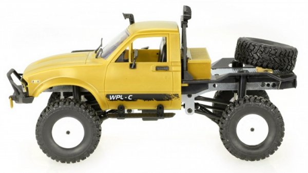 Ciężarówka WPL C14 1:16 4x4 2.4GHz RTR - Żółty