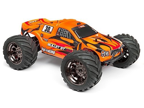 Bullet ST Clear body with Nitro/Flux Decal sheets (Hex)