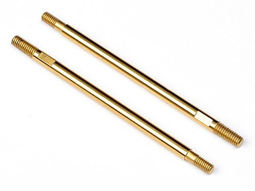 TITANIUM NITRIDE COATED SHOCK SHAFT 3x58mm (2pcs)