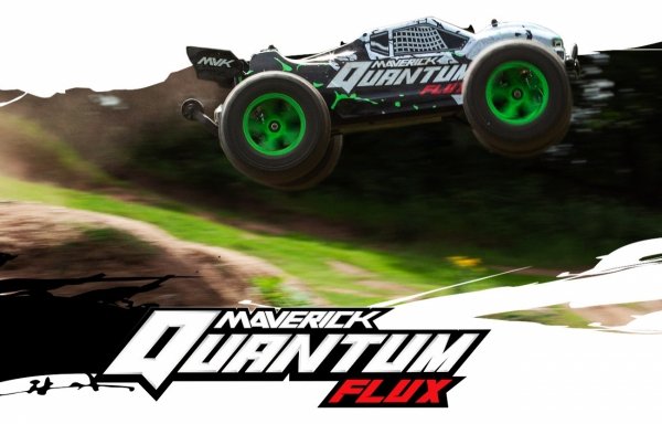 MAVERICK Quantum XT Flux 80A Bezszczotkowy 1/10 4WD Truggy RTR (Niebieski)