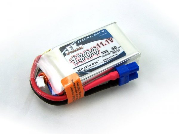 Akumulator Li-po Dualsky 1300 mAh 30C/5C 11.1V