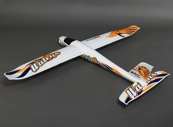 MOTOSZYBOWIEC  Walrus ARF Glider w/Flaps EPO 1400mm rozpiętości bezszczotkowy - silnik (6xserwa) regulator klapy i lotki