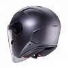 CABERG KASK JET Z BLENDĄ SOHO SZARY MAT - GUNMETAL