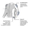 REBELHORN KURTKA MOTOCYKLOWA TEKSTYLNA WAVE GREY