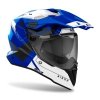 AIROH KASK DUALE COMMANDER 2 REVEAL BLUE GLOSS