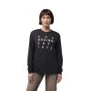 FOX KOSZULKA DŁUGI RĘKAW LADY EST.1974 LS TEE BLAC
