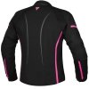 REBELHORN KURTKA TEKSTYLNA LUNA LADY BLACK/FLO PIN