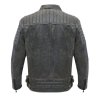 BROGER KURTKA  MOTO SKÓRZANA OHIO VINTAGE GREY