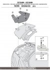 GIVI SR3104MM Mocowanie centralne monolock Suzuki AN 650 Burgman Executive (02-12), Burgman 650 / 650 Executive (13-14)