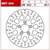 TRW Tarcza hamulcowa MST503 Harley Davidson Nigh