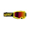 LEATT GOGLE VIZION 3.5 IRIZ 45 VLT LIME RED