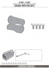 GIVI 4114KIT  KIT MONTAŻOWY DO PLX4114 / PL4114 / TE4114 BEZ STELAŻA SR4114 KAWASAKI VERSYS 650 (15)
