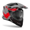 AIROH KASK DUALE COMMANDER 2 REVEAL RED FLUO MATT