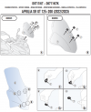 GIVI MOCOWANIE SZYBY 6711DT GID6711KIT
