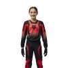 FOX BLUZA OFF-ROAD JUNIOR 180 LEAN FLUORESCENT RED