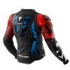 REBELHORN KURTKA SKÓRZANA INFERNO BLACK/BLUE/WH/RE