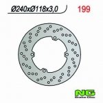 NG TARCZA HAMULCA PRZÓD HONDA CR 125/250 (90) NG199