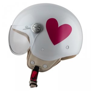 Kask Motocyklowy Nzi Pasarela Corazón Rosa