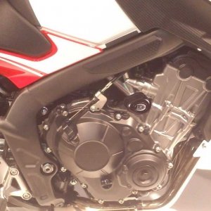 Crashpady Aero RG Racing Honda Cbr650F/Cb650F 14- 18/Cbr650R 19- Black