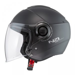 Kask Motocyklowy Nzi Civic Solid Nouveau Matt Black